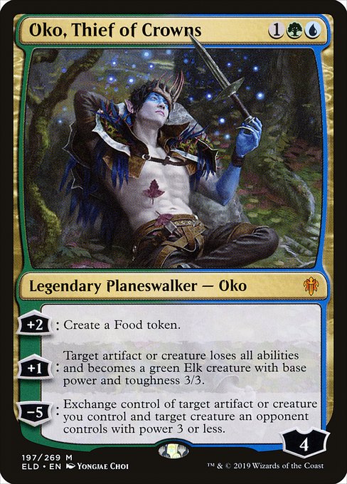Oko, Thief of Crowns - Throne of Eldraine - #197