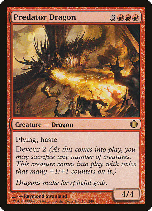 Predator Dragon - Shards of Alara - #109