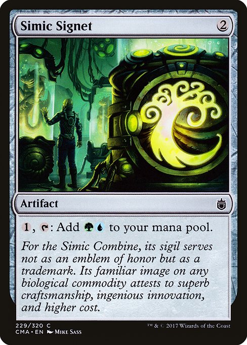 Simic Signet - Commander Anthology - #229