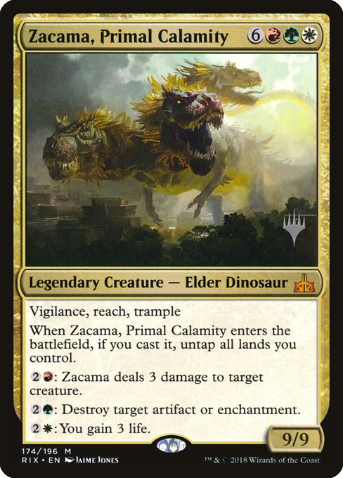 Zacama, Primal Calamity - Promo Pack: Core Set 2020 - #174p