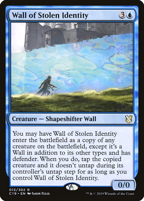 Wall of Stolen Identity - Commander 2019 - #13