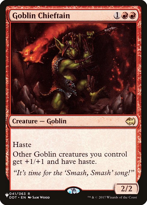 Goblin Chieftain - The List Reprints - #DDT-41