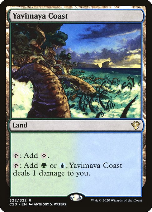 Yavimaya Coast - Commander 2020 - #322