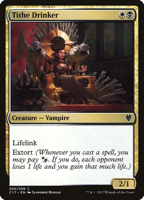 Tithe Drinker - Commander 2017 - #200