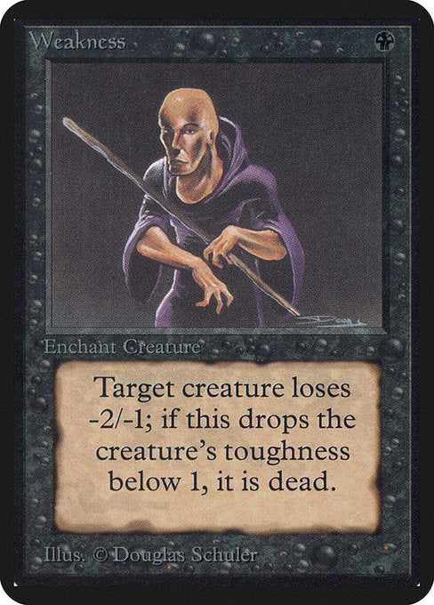 Weakness - Alpha Edition - #134