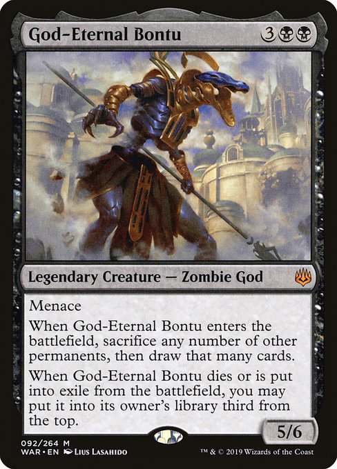 God-Eternal Bontu - War of the Spark - #92