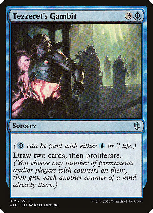 Tezzeret's Gambit - Commander 2016 - #99