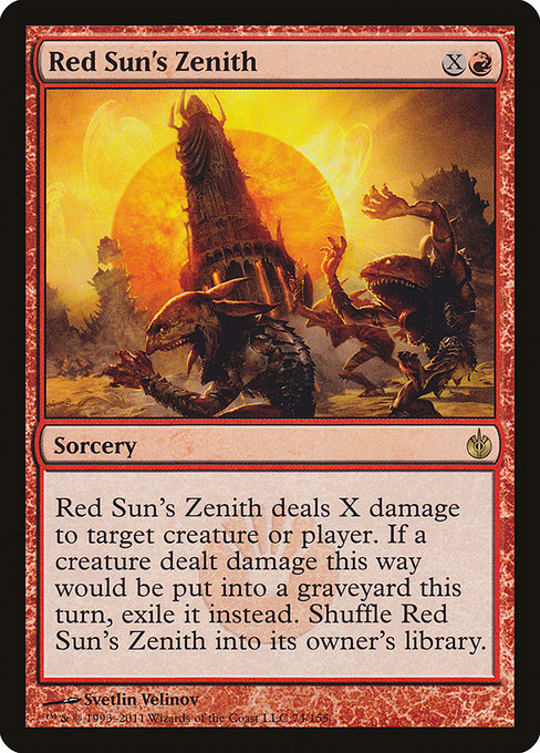 Red Sun's Zenith - Mirrodin Besieged - #74