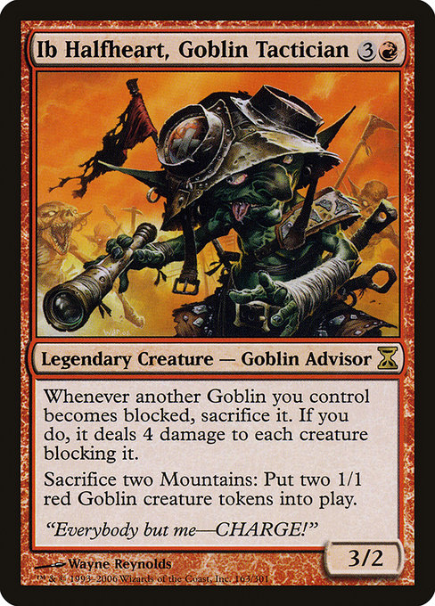 Ib Halfheart, Goblin Tactician - Time Spiral - #163