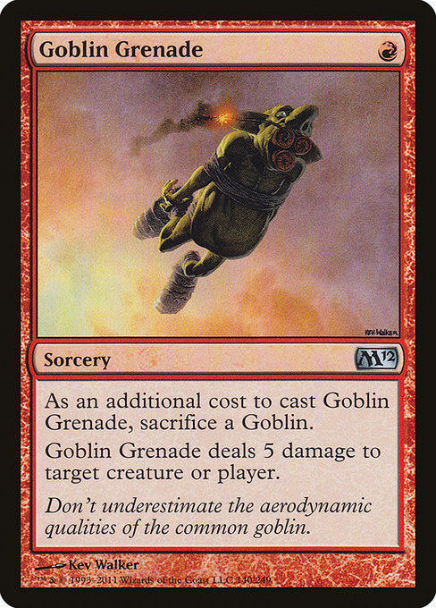 Goblin Grenade - Magic 2012 (M12) - #140