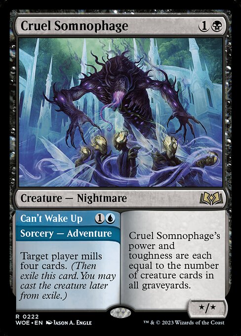 Cruel Somnophage - Wilds of Eldraine - #222