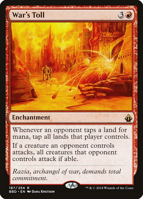 War's Toll - Battlebond - #187