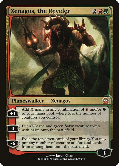 Xenagos, the Reveler - Theros - #209