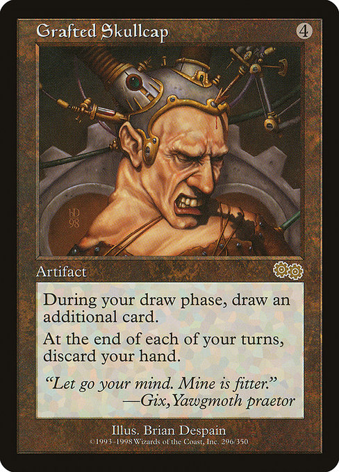 Grafted Skullcap - Urza's Saga - #296