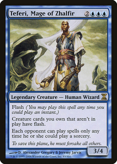 Teferi, Mage of Zhalfir - Time Spiral - #83