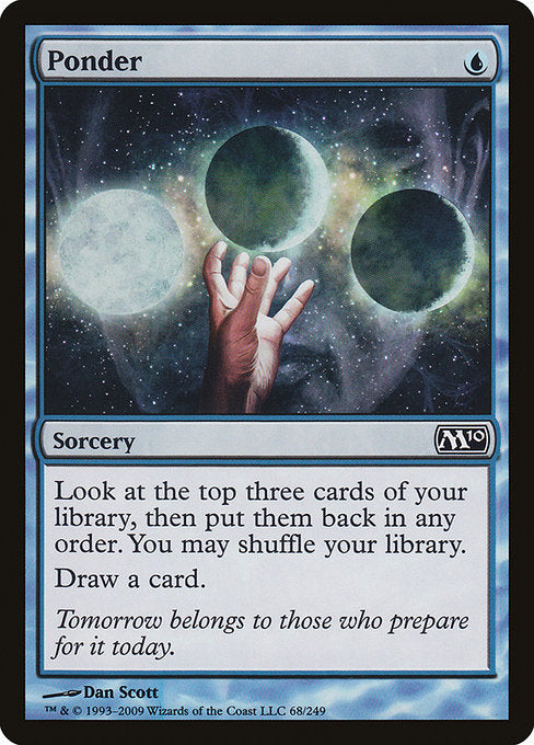 Ponder - Magic 2010 (M10) - #68