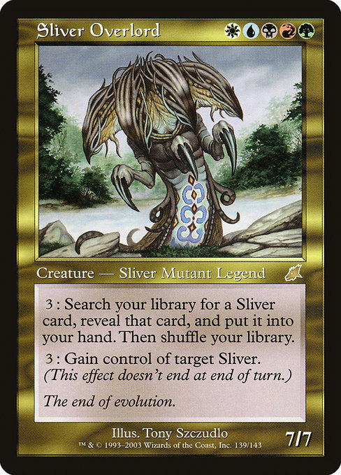 Sliver Overlord - Scourge - #139