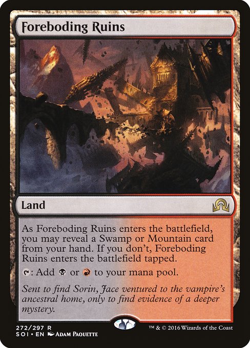 Foreboding Ruins - Shadows over Innistrad - #272