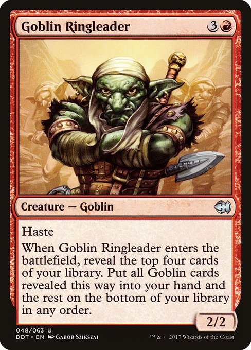 Goblin Ringleader - Duel Decks: Merfolk vs. Goblins - #48