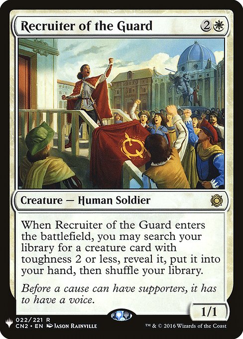 Recruiter of the Guard - The List Reprints - #CN2-22