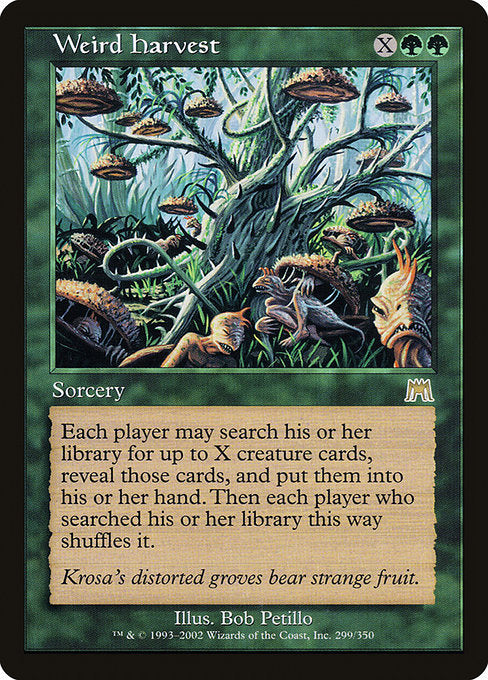 Weird Harvest - Onslaught - #299