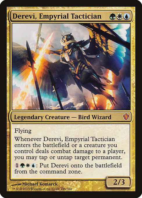 Derevi, Empyrial Tactician - Commander 2013 - #186