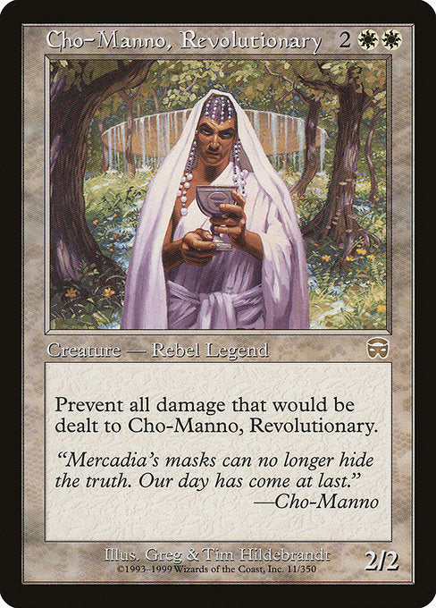 Cho-Manno, Revolutionary - Mercadian Masques - #11