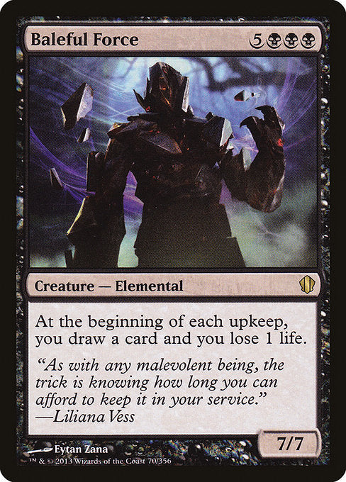 Baleful Force - Commander 2013 - #70