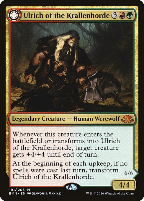 Ulrich of the Krallenhorde - Eldritch Moon - #191
