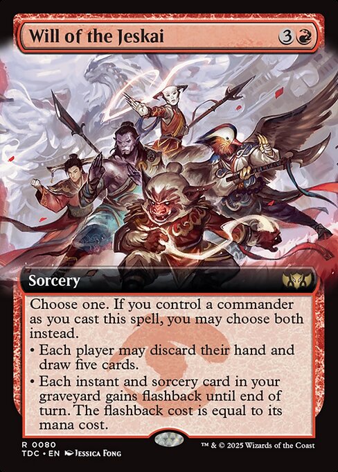 Will of the Jeskai - Commander: Tarkir: Dragonstorm - #80