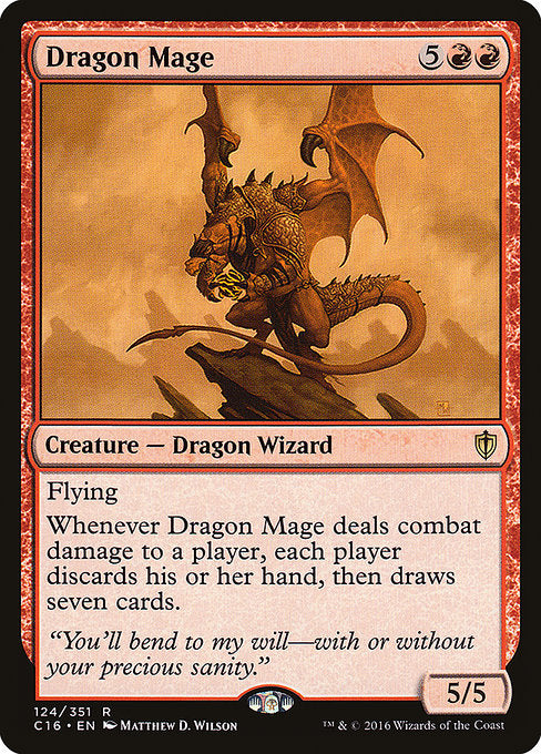 Dragon Mage - Commander 2016 - #124