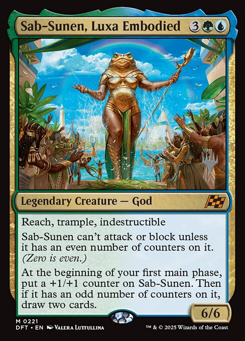 Sab-Sunen, Luxa Embodied - Promo Pack: Aetherdrift - #221p