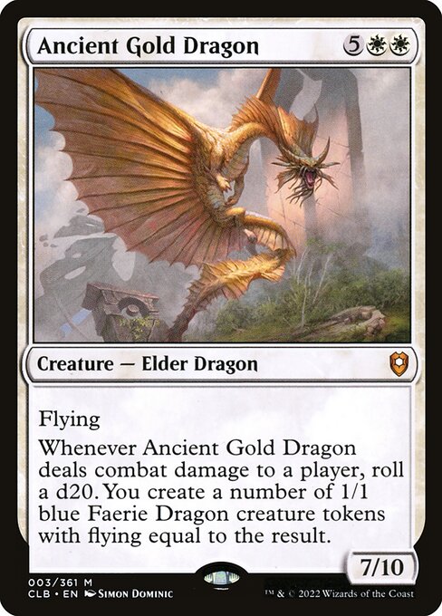 Ancient Gold Dragon - Commander Legends: Battle for Baldur's Gate - #3