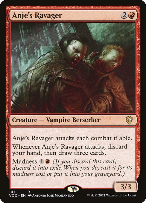 Anje's Ravager - Commander: Innistrad: Crimson Vow - #141