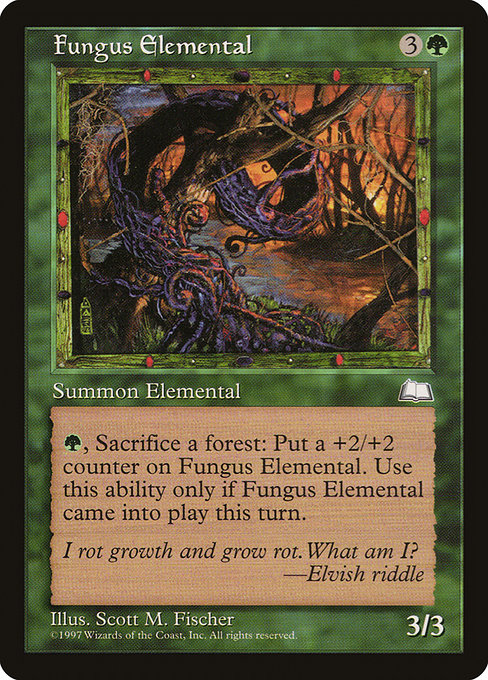 Fungus Elemental - Weatherlight - #128
