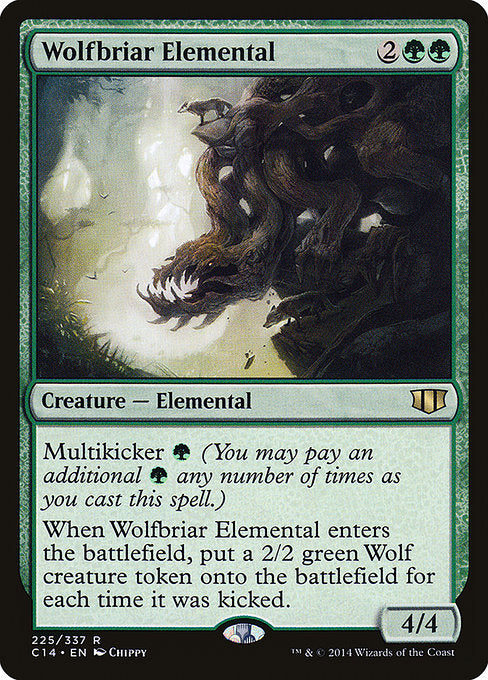 Wolfbriar Elemental - Commander 2014 - #225