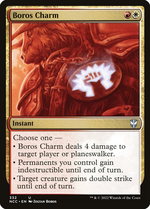 Boros Charm - Commander: Streets of New Capenna - #332