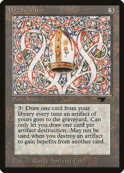 Urza's Miter - Antiquities - #76