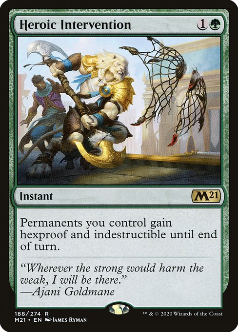 Heroic Intervention - Core Set 2021 - #188