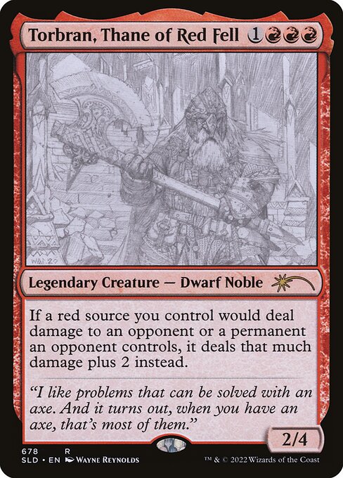Torbran, Thane of Red Fell - Secret Lair Drop Series - #678