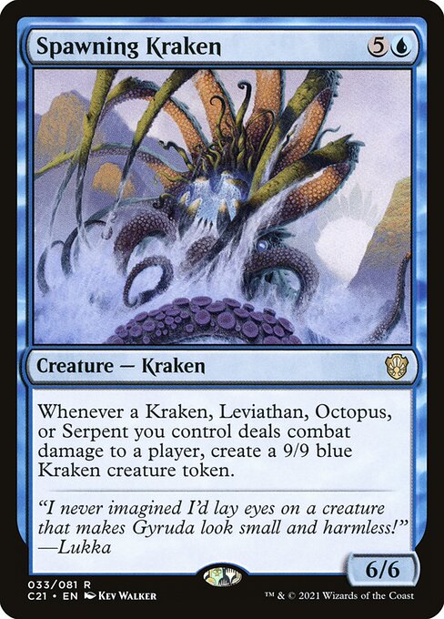 Spawning Kraken - Commander 2021 - #33