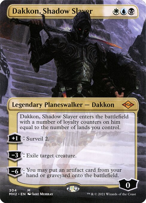 Dakkon, Shadow Slayer - Modern Horizons 2 - #304