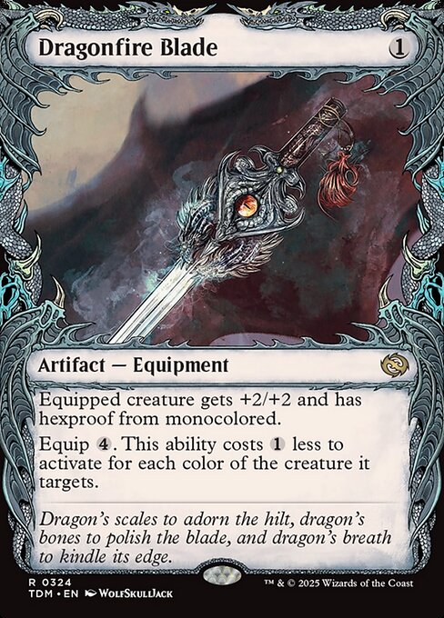 Dragonfire Blade - Tarkir: Dragonstorm - #324