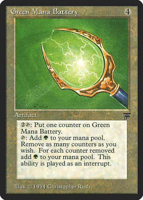 Green Mana Battery - Legends - #279