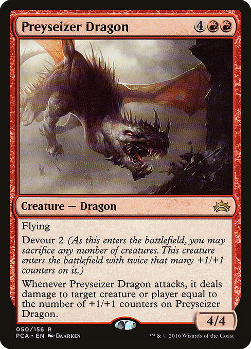 Preyseizer Dragon - Planechase Anthology - #50