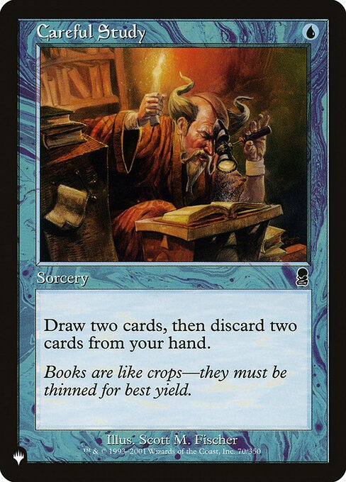 Careful Study - The List Reprints - #ODY-70