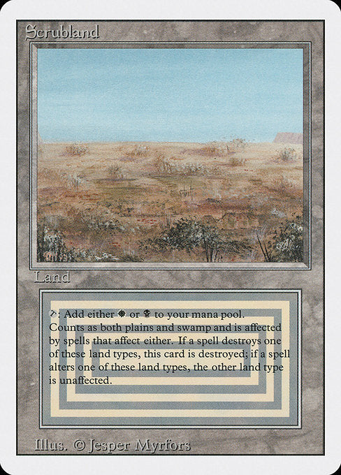 Scrubland - Revised Edition - #286