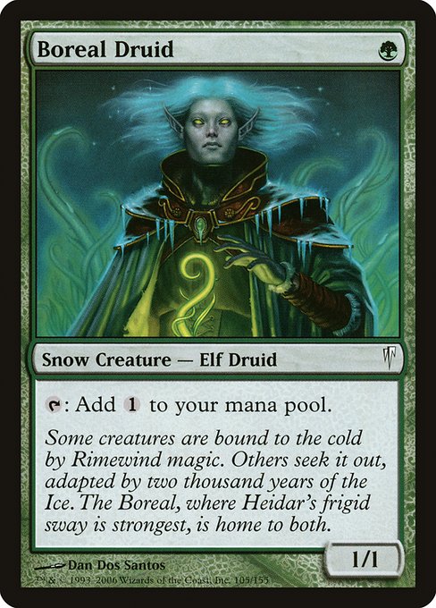 Boreal Druid - Coldsnap - #105