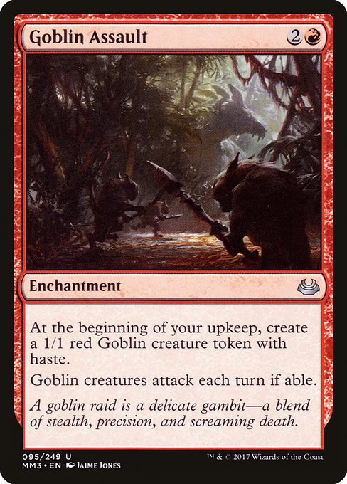 Goblin Assault - Modern Masters 2017 - #95