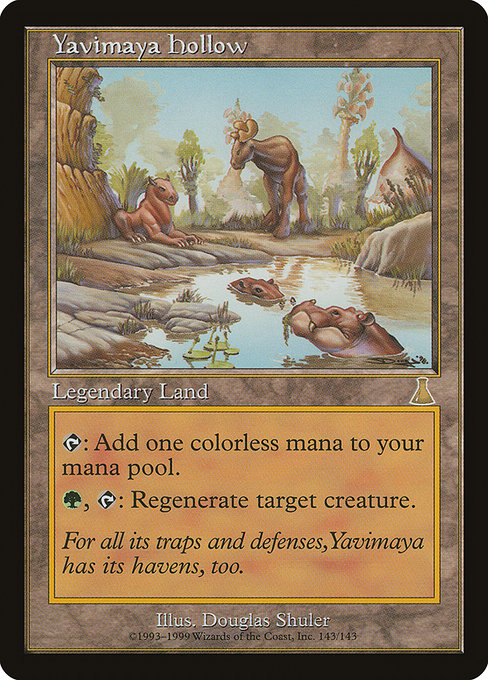 Yavimaya Hollow - Urza's Destiny - #143